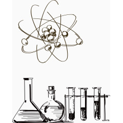 矢量科学研究素材