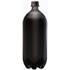 黑色盖子的塑料瓶