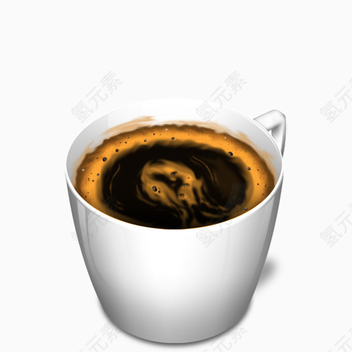 咖啡杯食品kappu