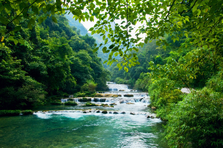 荔波小七孔自然美景