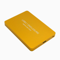 黄色移动硬盘2t