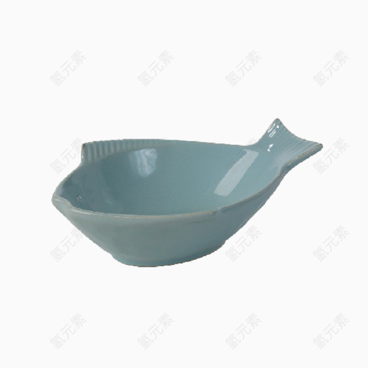 鱼形陶瓷碗