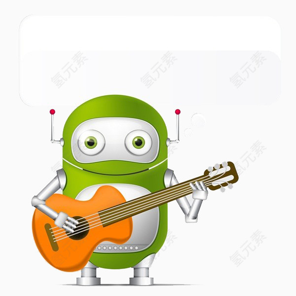 机器人弹吉他