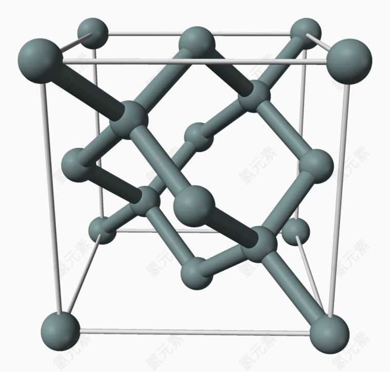 立体分子式模型素材