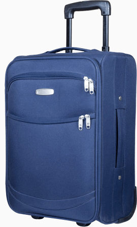 蓝色休闲行李箱