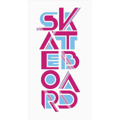 滑板运动海报设计