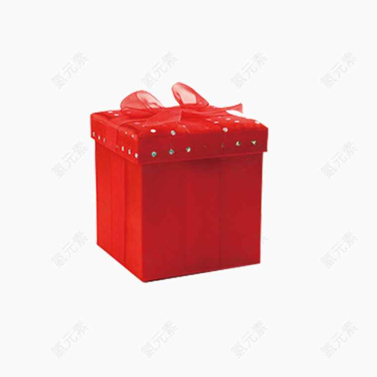 红色纱礼盒