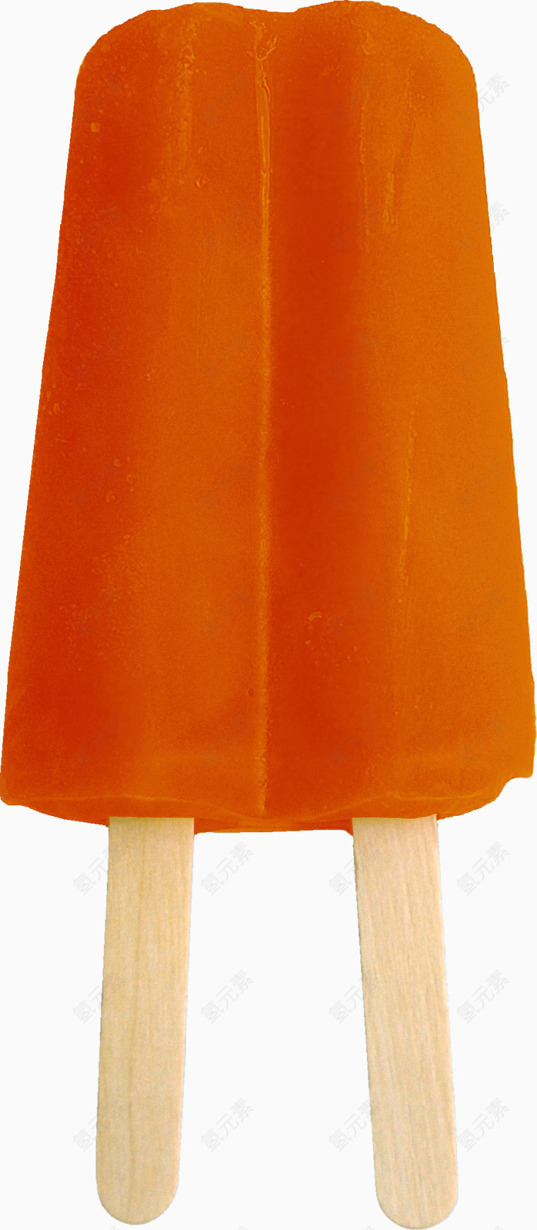 橘色冰棒