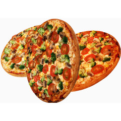 年夜饭蔬菜披萨