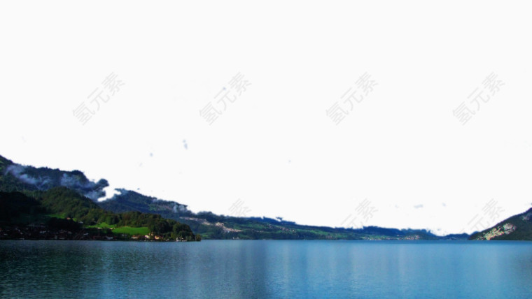 瑞士图恩湖一
