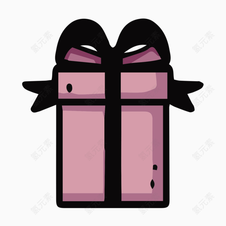 紫色礼盒