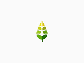 创意树叶logo