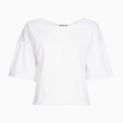 时尚感流行白色简约衬衫