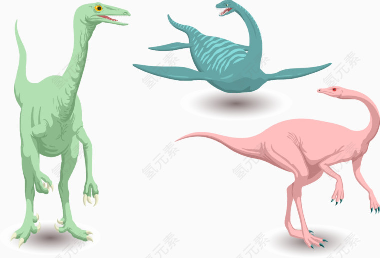 矢量图恐龙