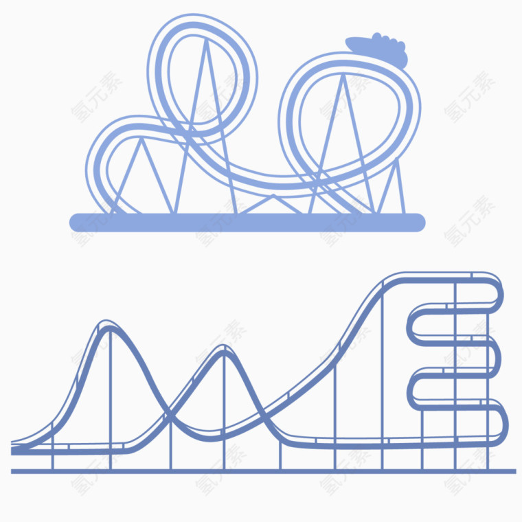 过山车素材