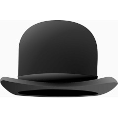 黑色的帽子