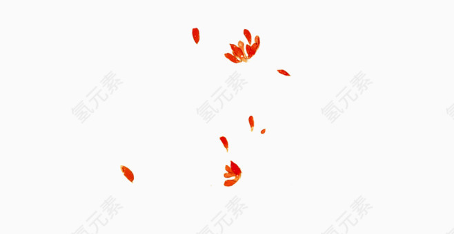 漂浮的花瓣