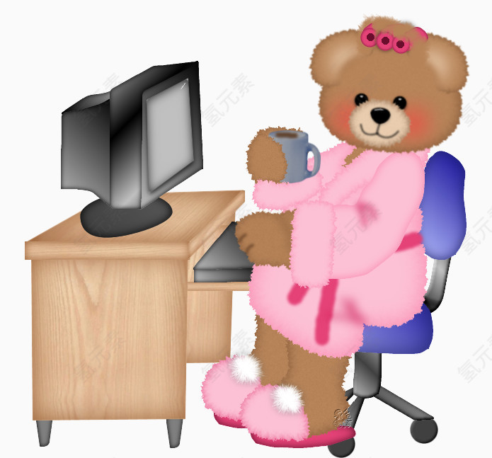 小熊玩电脑