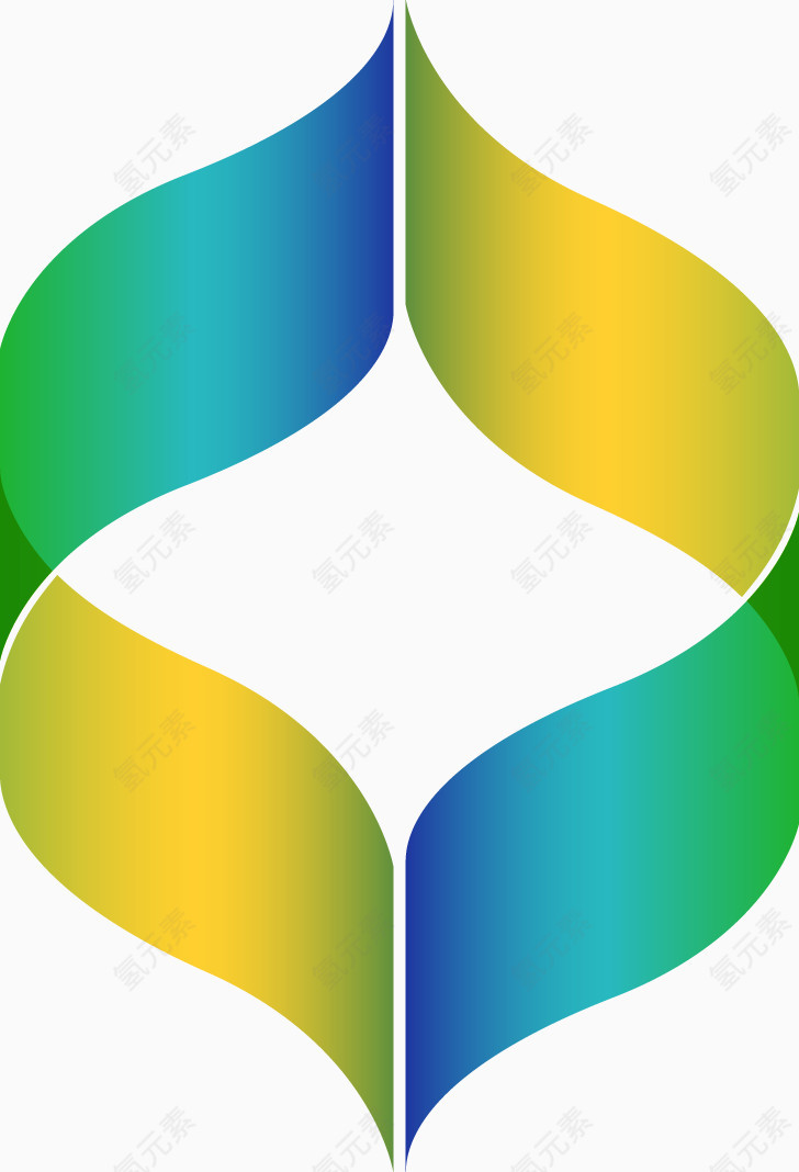 矢量手绘彩色LOGO图标