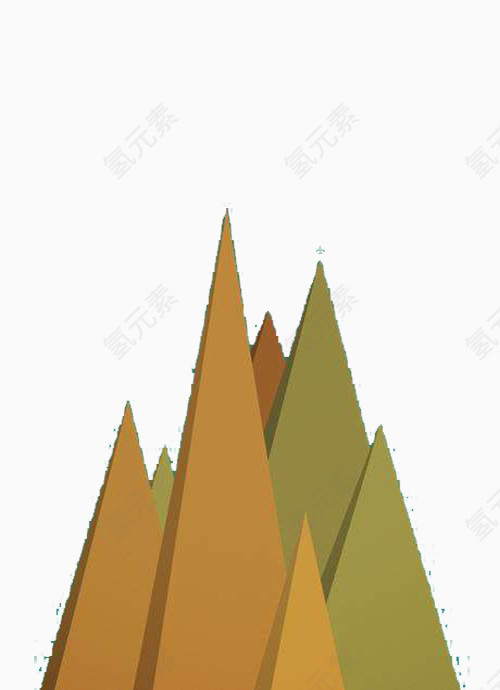 褐色山顶