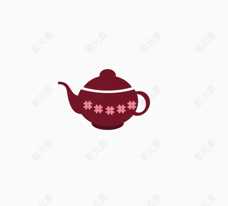 樱花茶壶