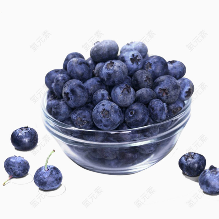 一碗蓝莓