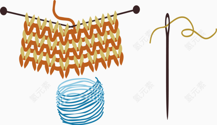 毛线png矢量素材