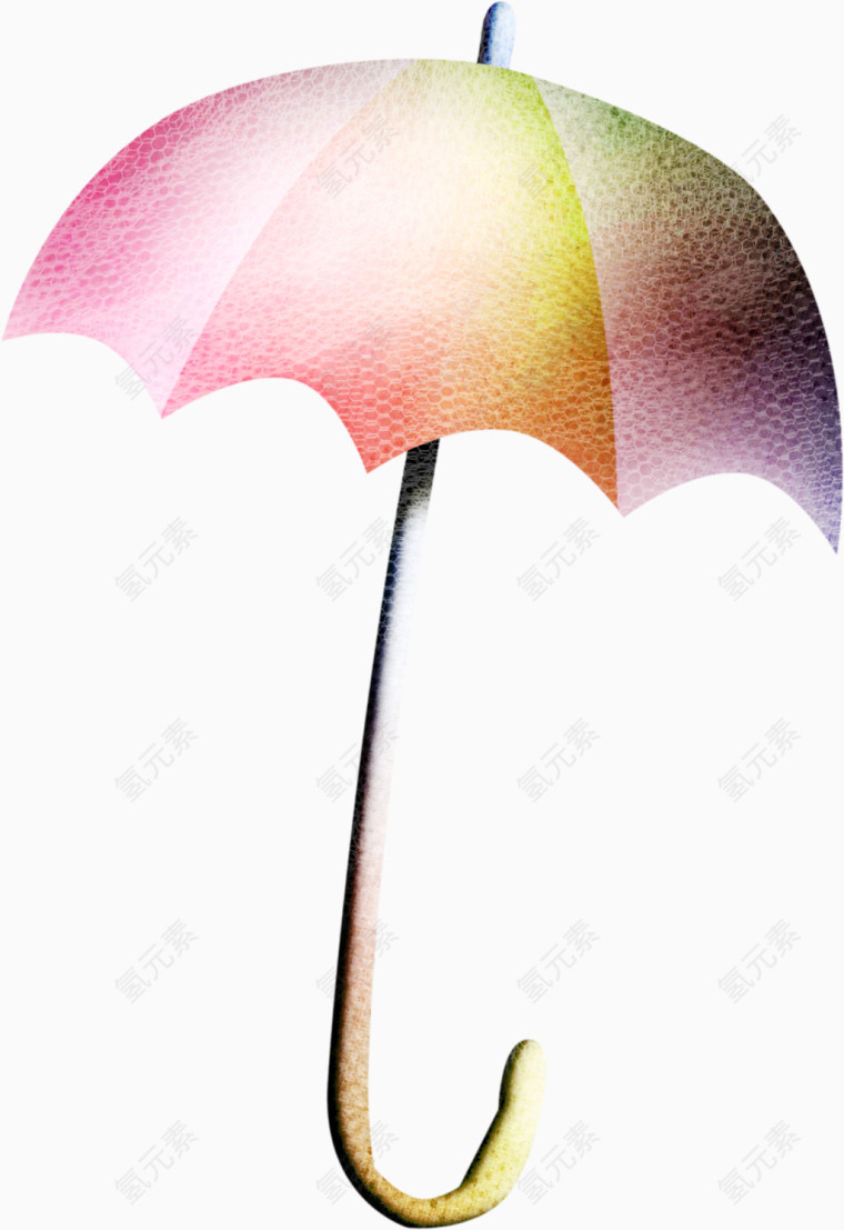 彩色漂亮雨伞