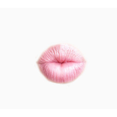 粉色嘴唇