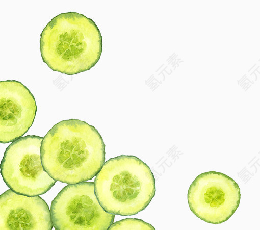 绿色青瓜