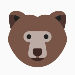 一只棕色的熊