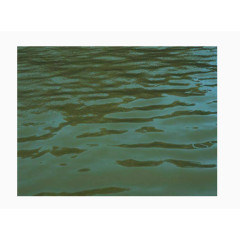 绿色湖水水面水波底纹