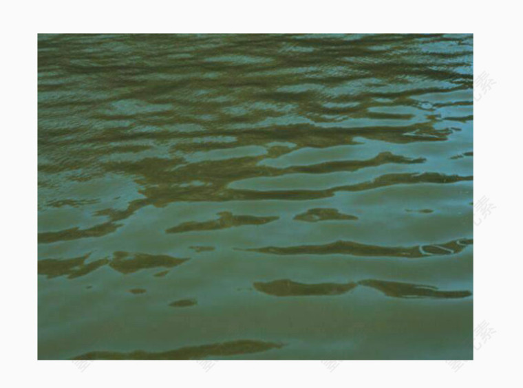 绿色湖水水面水波底纹