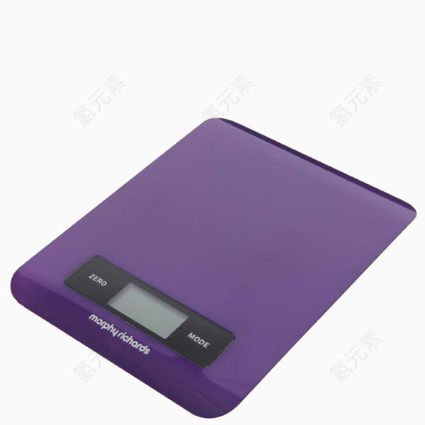 紫色电子秤