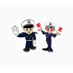 安全出行交警警察