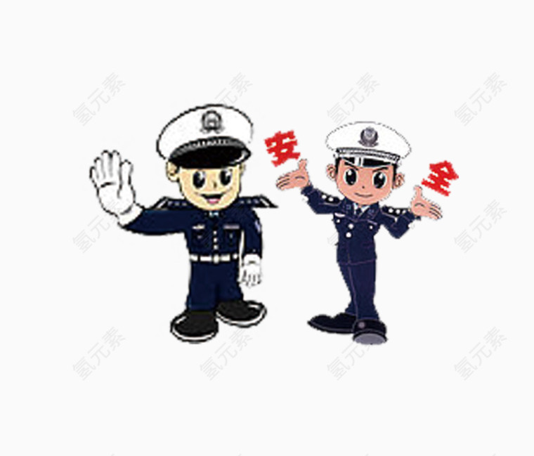 安全出行交警警察