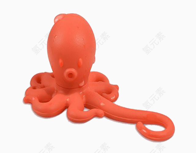 橙色章鱼玩具