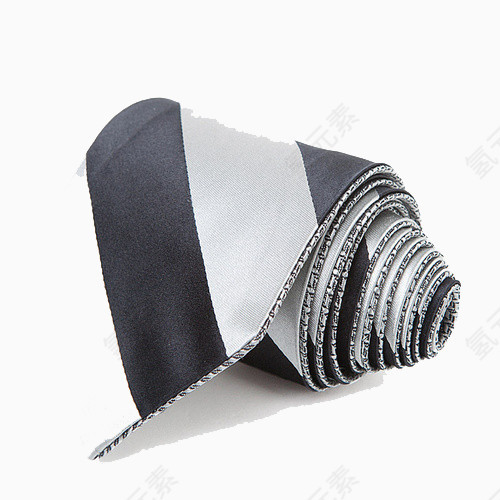 黑灰领带