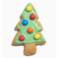 圣诞树饼干甜品