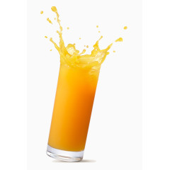 溅出的橙汁