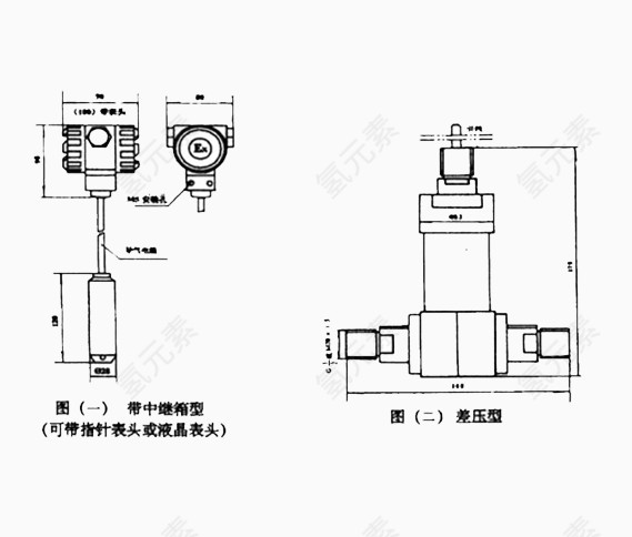 液晶表头免抠素材