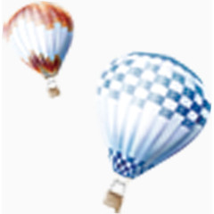 漂浮空中气球