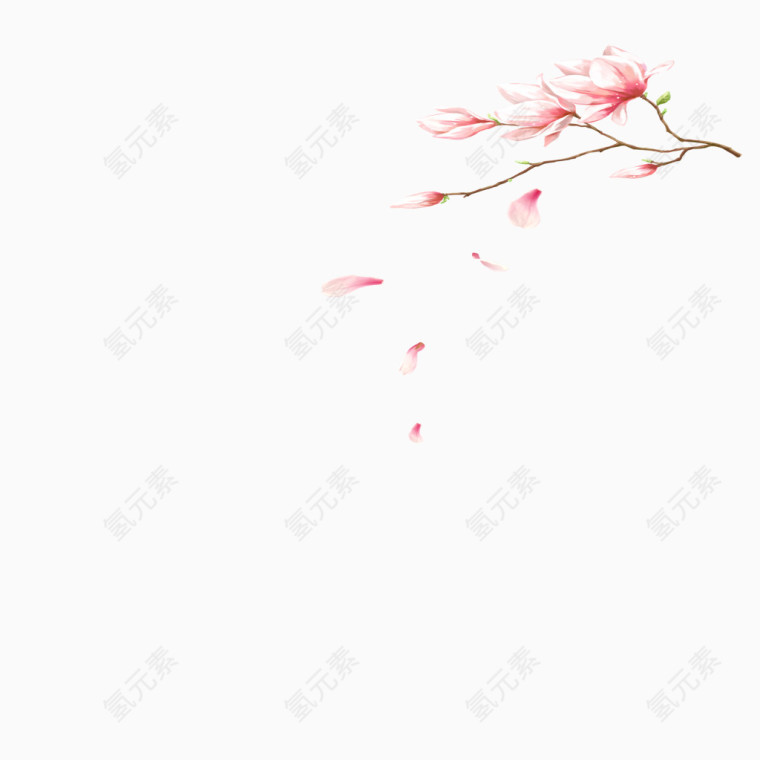 粉红色浪漫桃花节装饰