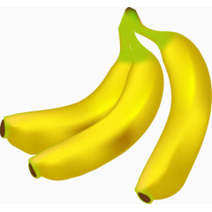 涂色的香蕉画
