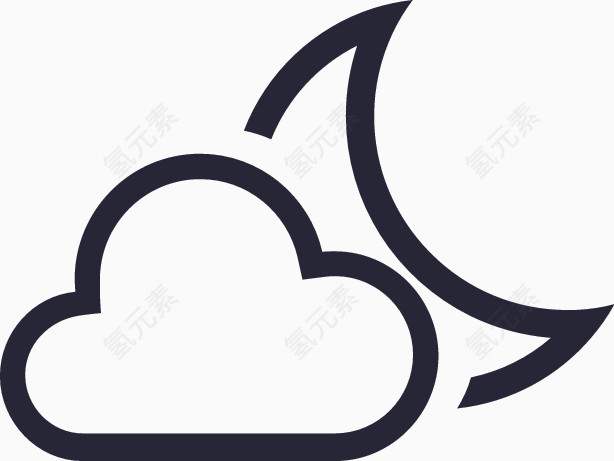 ios-cloudy-night-outline
