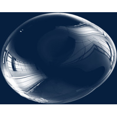透明椭圆气泡