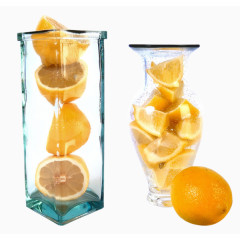 柠檬玻璃杯