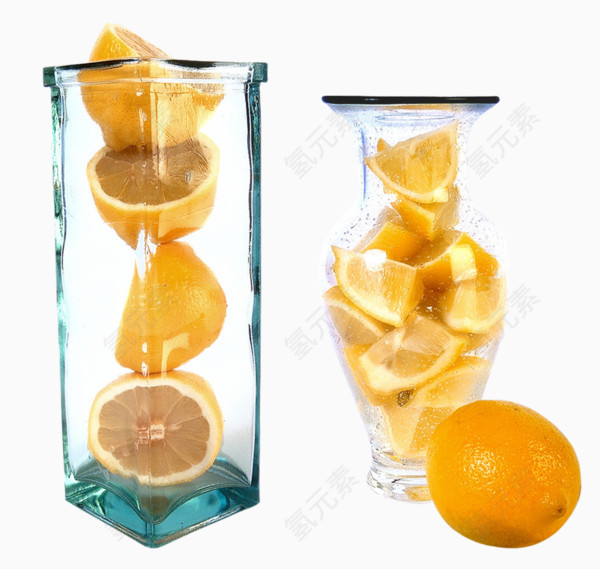 柠檬玻璃杯