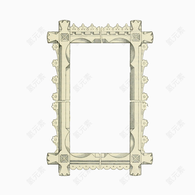 建筑效果矢量图透明