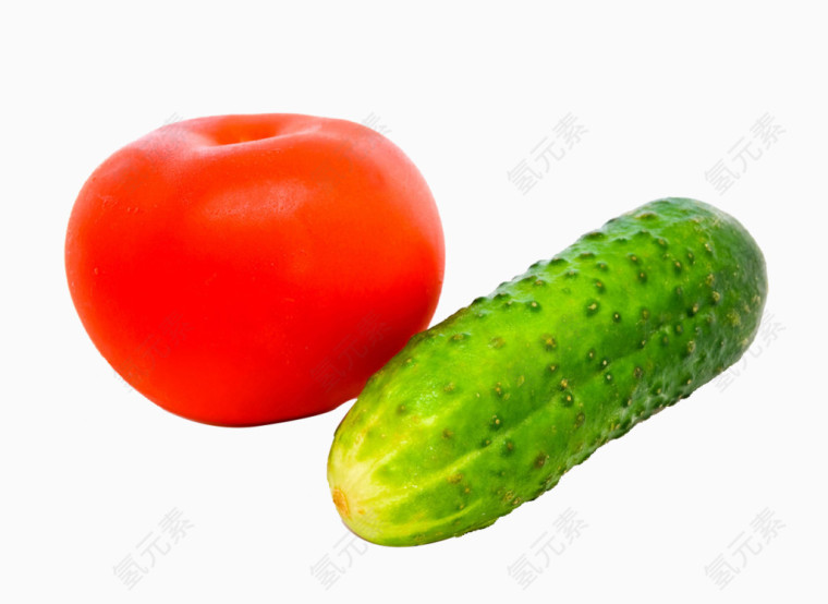 黄瓜和西红柿